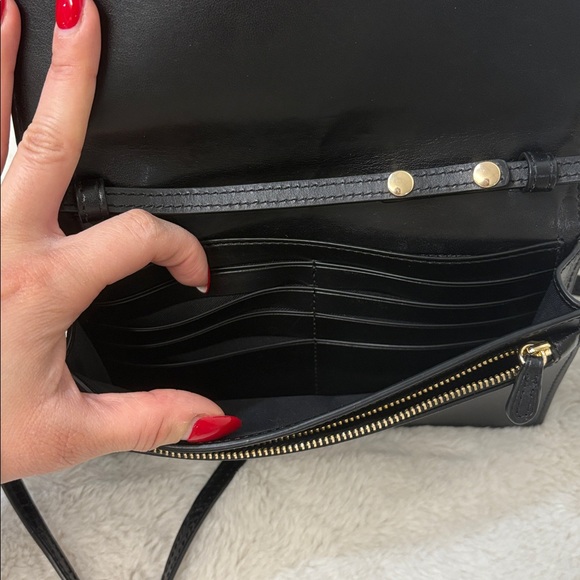 COACH Anna Foldover Crossbody Clutch Bag - Picture 7 of 12